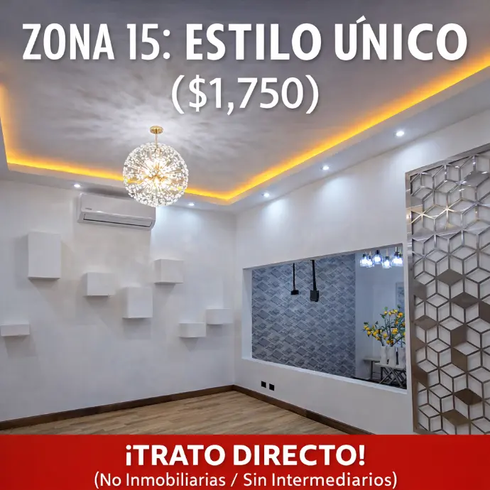 Renta casa Zona 15 | 250 m2 