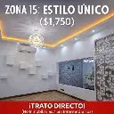Renta casa Zona 15 | 250 m2 
