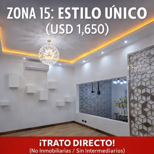 Renta casa Zona 15 | 250 m2 