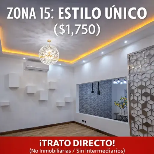 Renta casa Zona 15 | 250 m2 